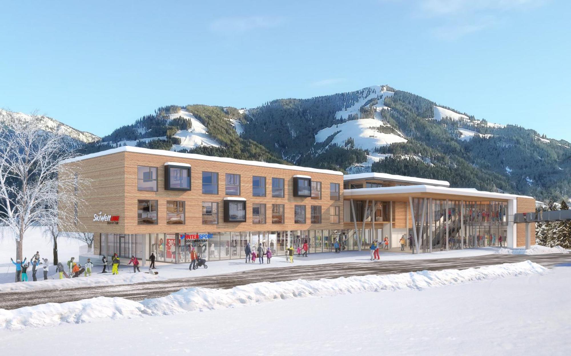 Skiwelt-Lodge Бриксен-им-Тале Экстерьер фото